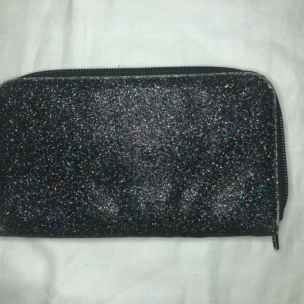 Black Sparkly Loft Wallet